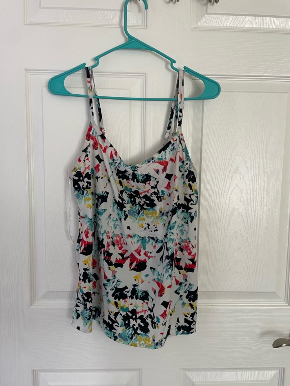 Volcom Floral Abstract Print tank top size S
